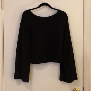 Milly Oversized Cropped Sweater
